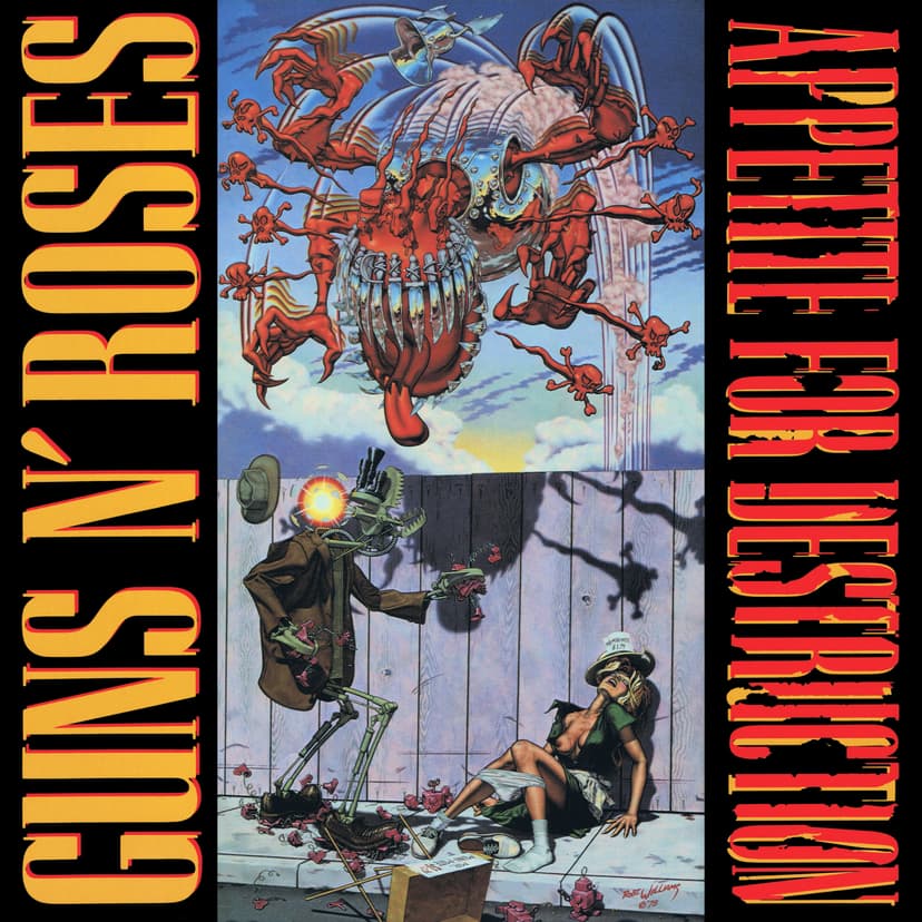 Album cover for Appetite for Destruction
