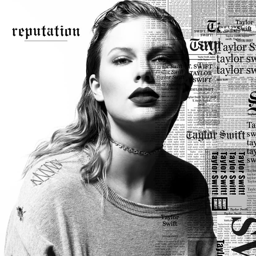 Album cover for reputation