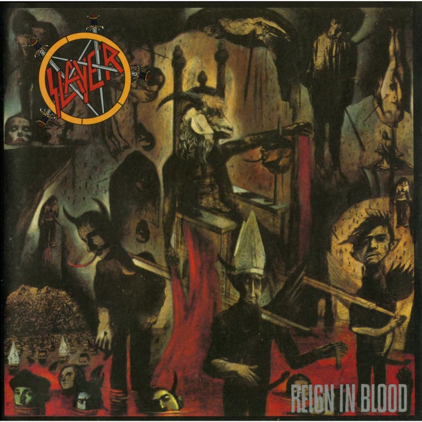 Album cover for Reign in Blood