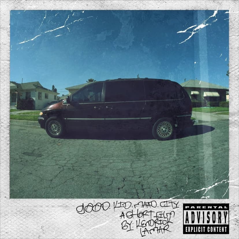 Album cover for good kid, m.A.A.d city