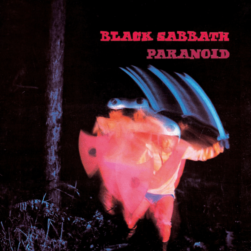 Album cover for Paranoid