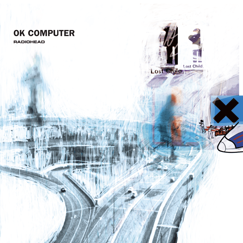 Album cover for OK Computer